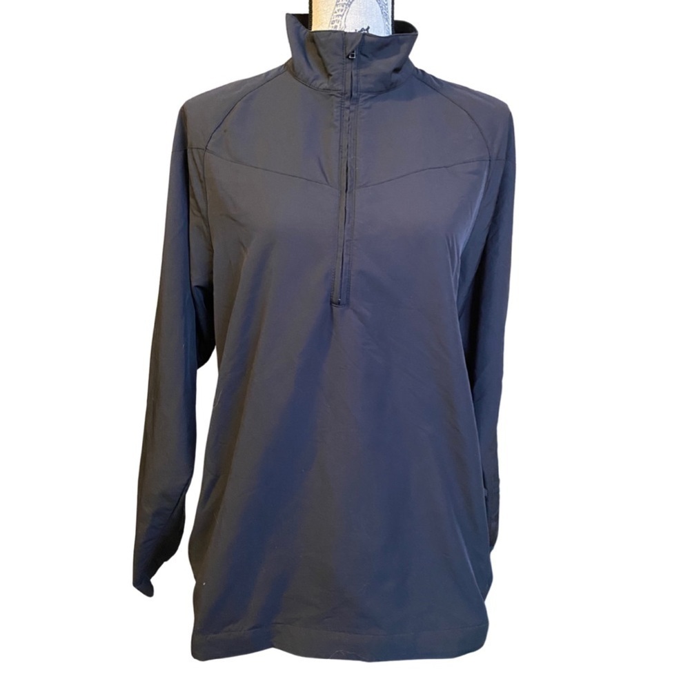 Nike Golf Men’s Quarter Zip Windbreaker Size Small Multi Pockets Logo Adjustable - Picture 4 of 12